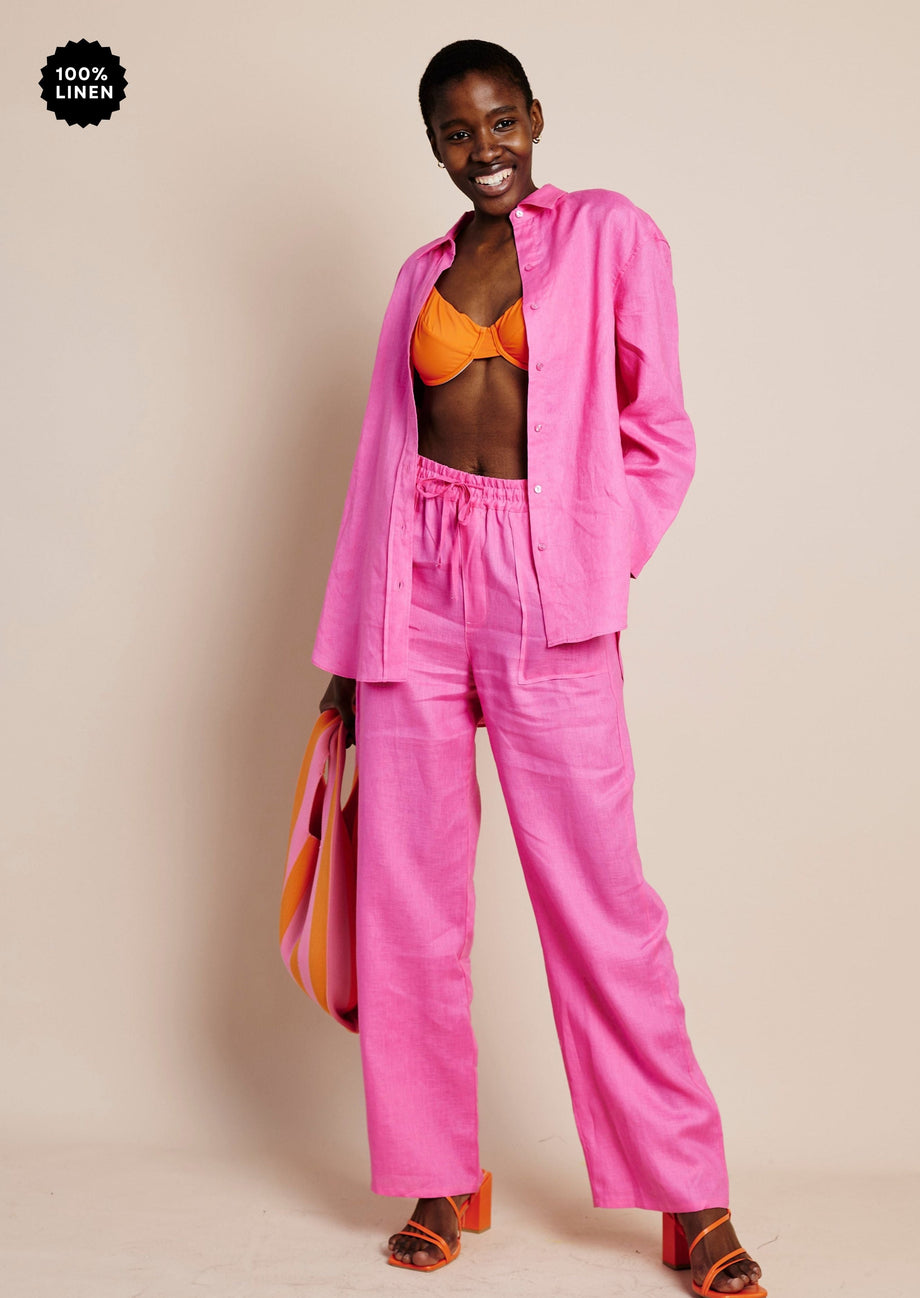  Pink - Women's Pants / Women's Clothing: Clothing