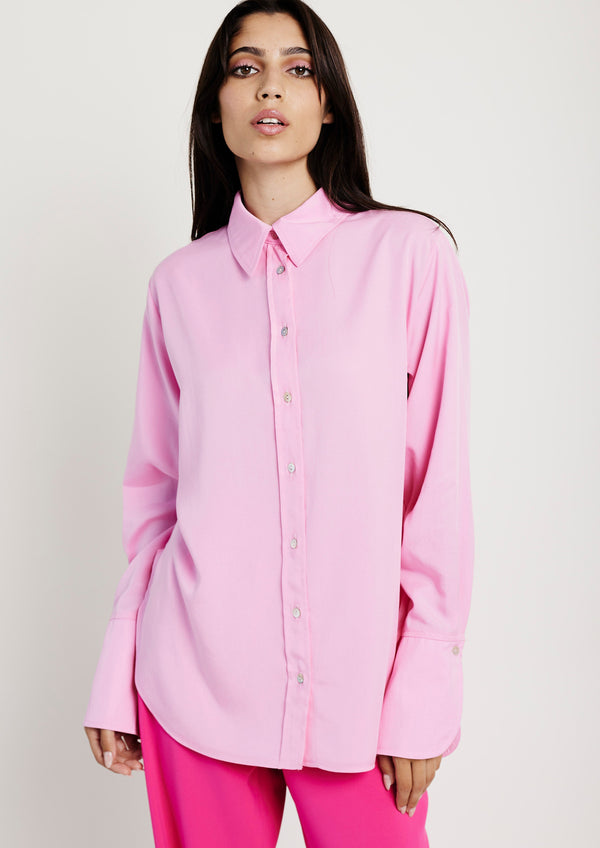 The Ultimate Tencel Shirt in Soft Pink