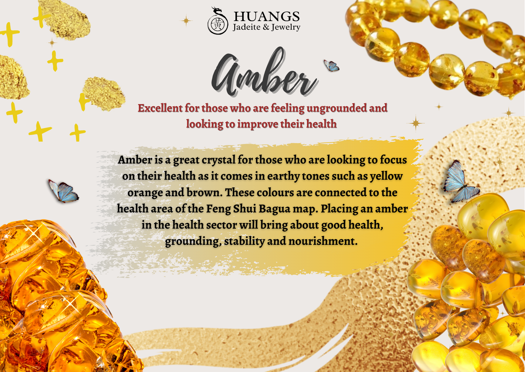 Amber 琥珀 | Huangs Jadeite and Jewelry Pte Ltd