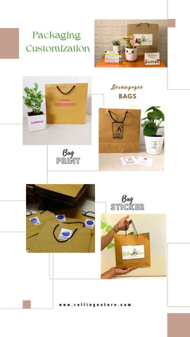 Rolling Nature, Gifting, corporate, gift, plants, plant, indoor, India, customized, office, gifts, company, branding, logo, print, printing, cards