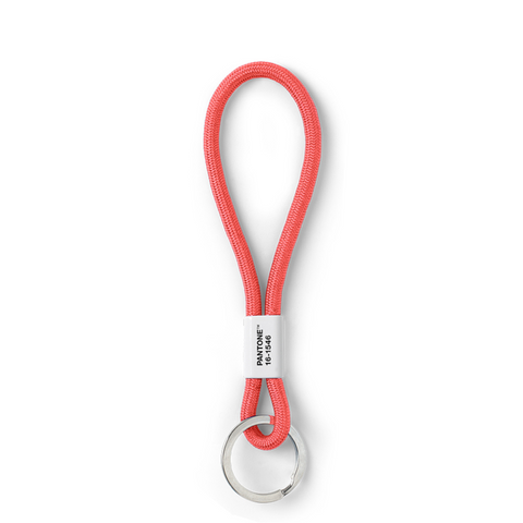 Pantone Coral Key Chain