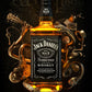 Personalised Pair of Crystal Glass Tumblers & 70cl Bottle of Jack Daniels - Jack Daniels Design