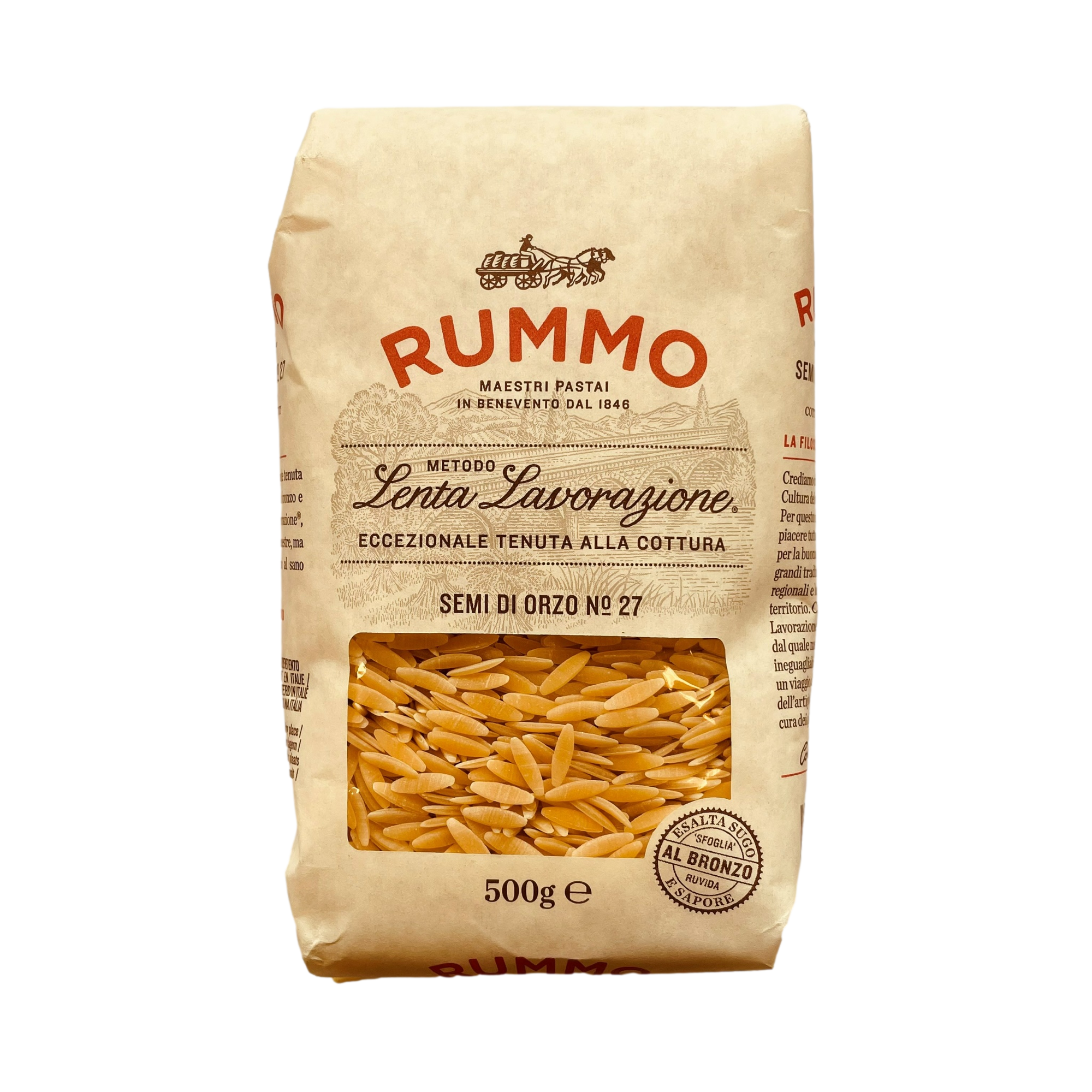 RUMMO PASTA GR 500 SEMI D'ORZO N 27 X 16 - Migro Express