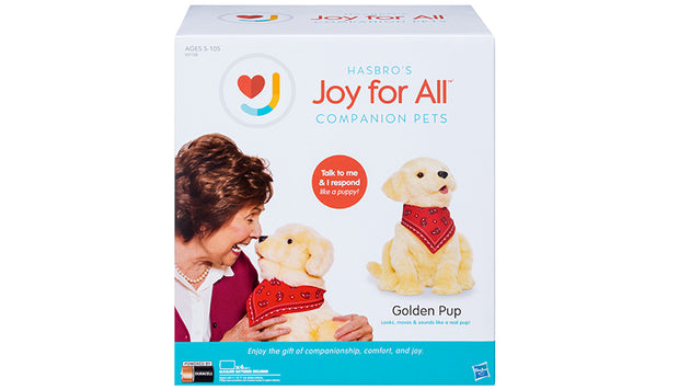 ageless innovations golden pup interactive robot toy dog