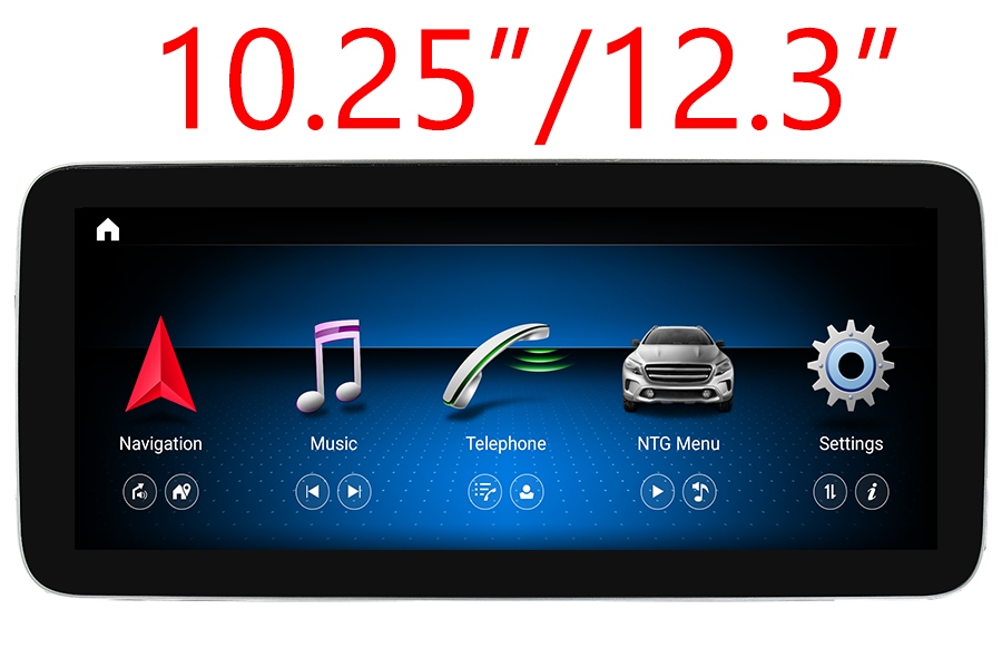 Mercedes-Benz GL-Class (X166)/ML-Class (W166) 2012-2018 Autoradio GPS  Aftermarket Android Head Unit Navigation Car Stereo