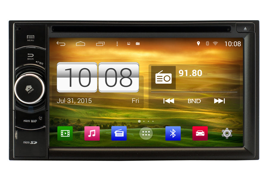  Android 10 Double Din Autoradio Pour Isuzu D-Max DMAX 2012-2016  Navigation Plug and Play Car Radio Stereo Bluetooth Sat Nav GPS Supports  Full RCA Output WIFI Camera OBD2 Autoradio