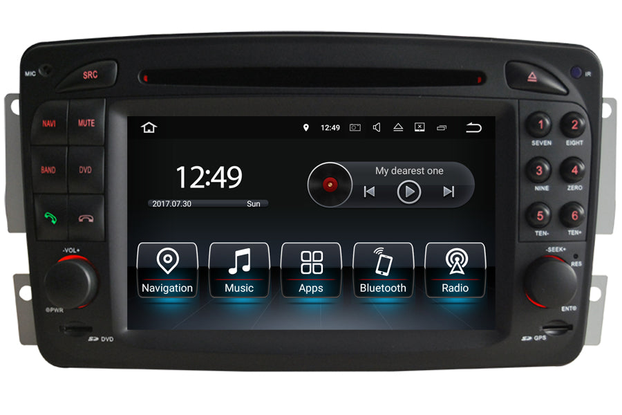 Autoradio GPS Android 12  MERCEDES BENZ CLASSE A W169 – GOAUTORADIO