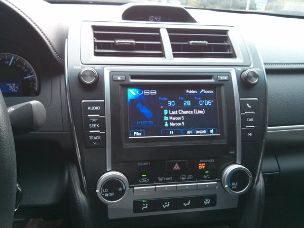 Toyota Camry Aftermarket Navigation Car Stereo (2012-2014)