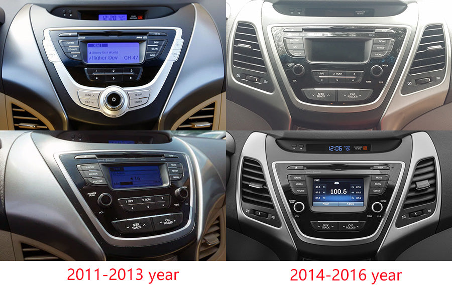 Hyundai Elantra Android OS GPS Navigation Car Stereo (20112016)