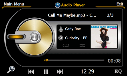 Audio Player Interface