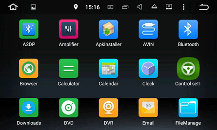 Main Android Menu