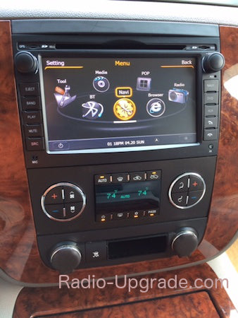 Chevrolet Truck, Tahoe, Suburban Android Car GPS Navigation Car Stereo