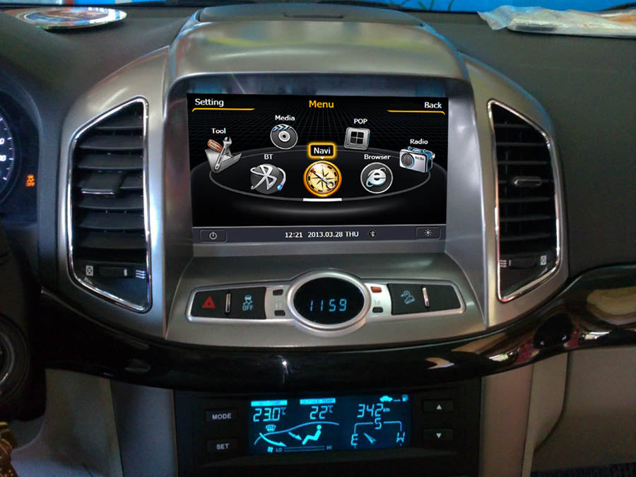 Chevrolet Captiva GPS Navigation DVD Car Stereo (20112014)