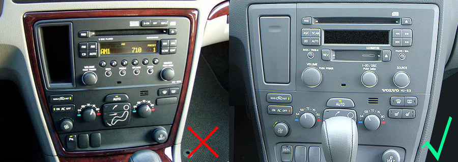 volvo s60 v70 aftermarket navigation