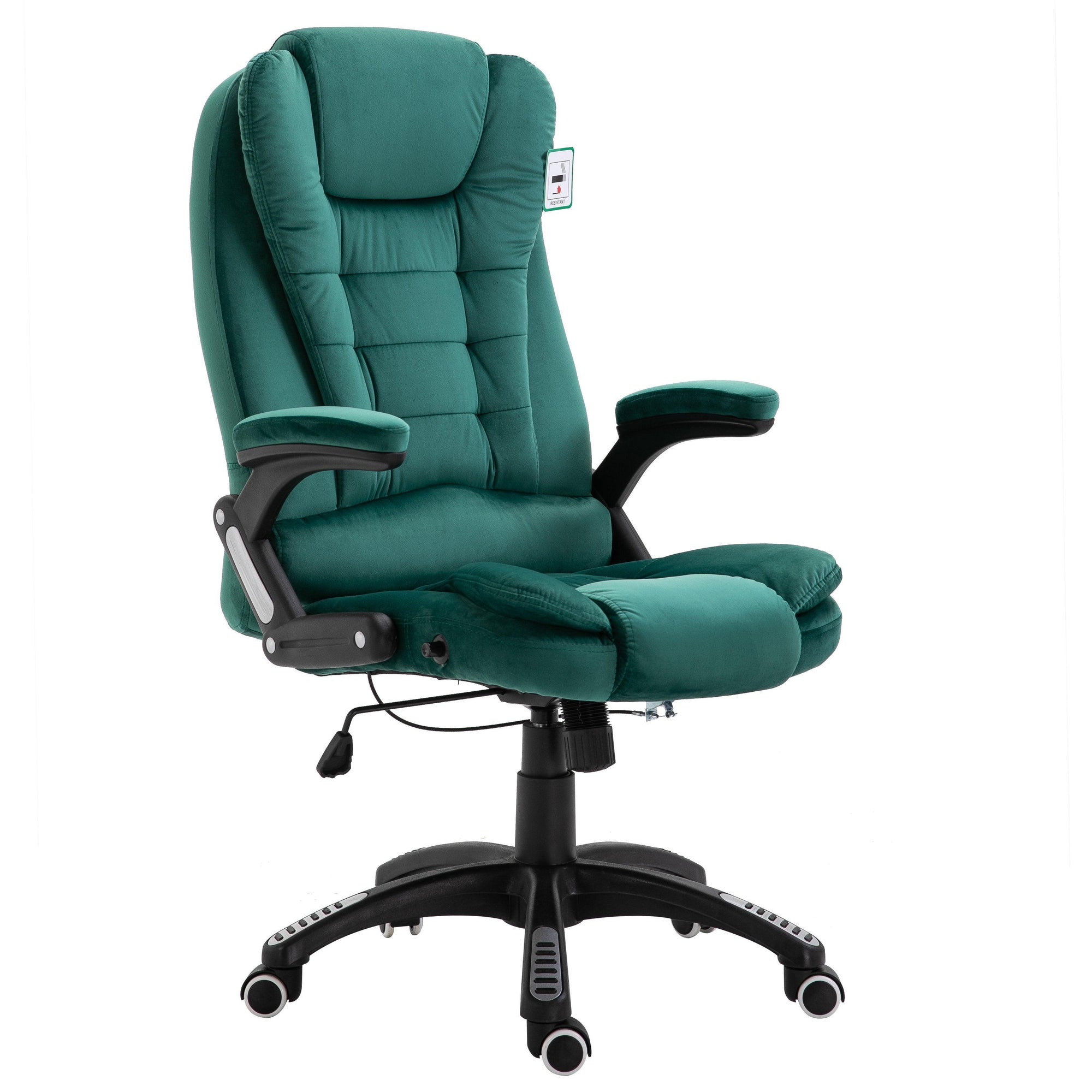 Mint green office chair