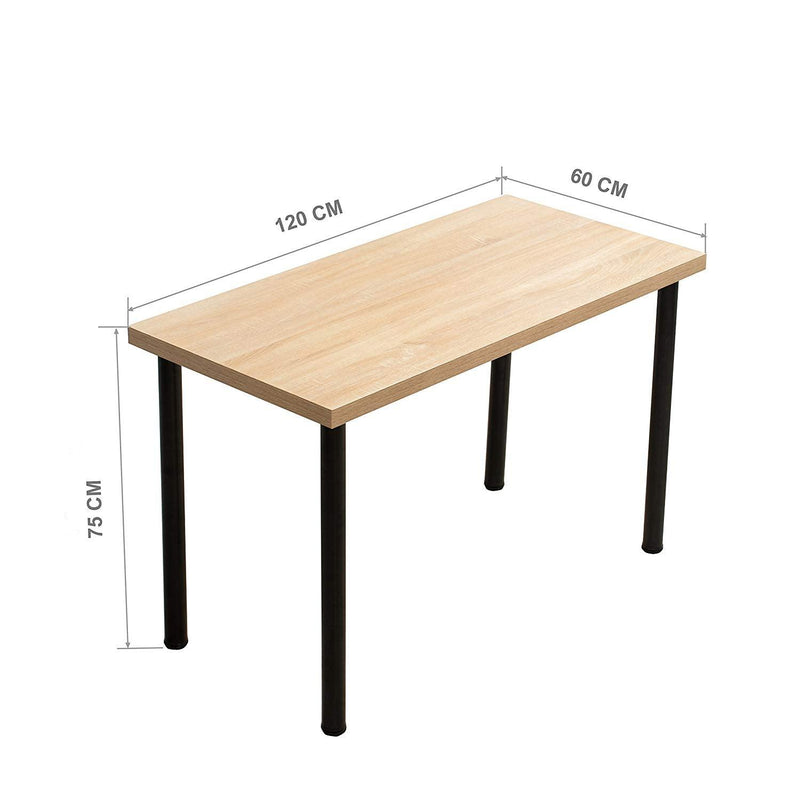 Simple Design Table Computer Desk 120  x  60  CM  Natural 