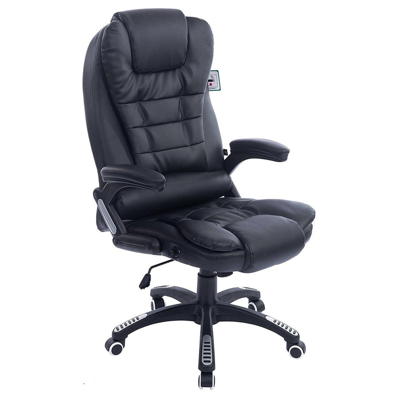 Executive Recline High Back Extra Padded Office Chair, Black – DaAl's