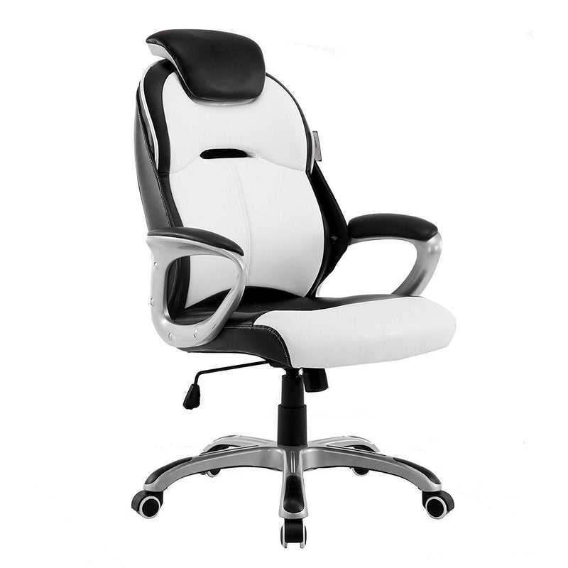 Extra Padded PU Leather Executive Swivel Office Chair with Padded