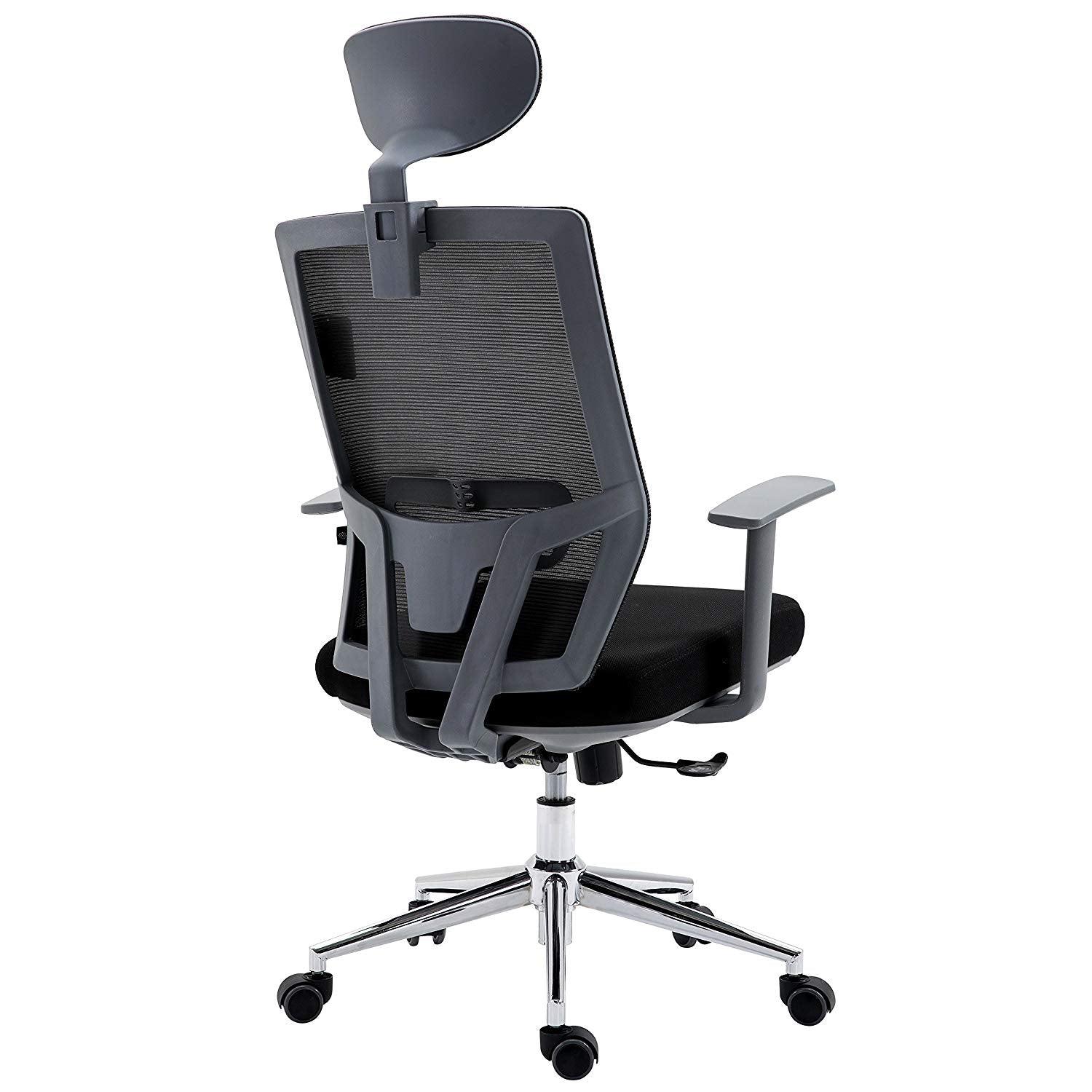 Premium Mesh High Back Chrome Base Ergonomic Office Swivel Desk Chair