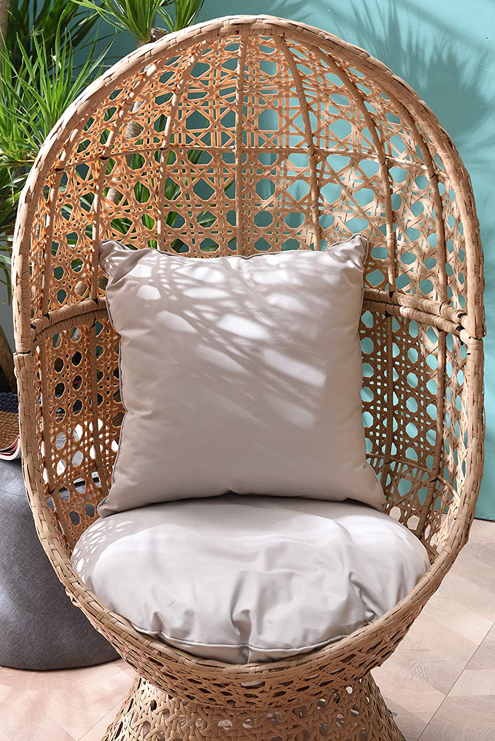 Nerida Rattan Cocoon Chair | Shop Designer Home Furnishings | Buy