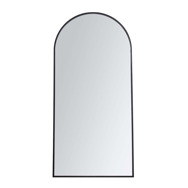 Dina Freestanding Arched Full Length Metal Frame Mirror 160 x 76 cm, B ...