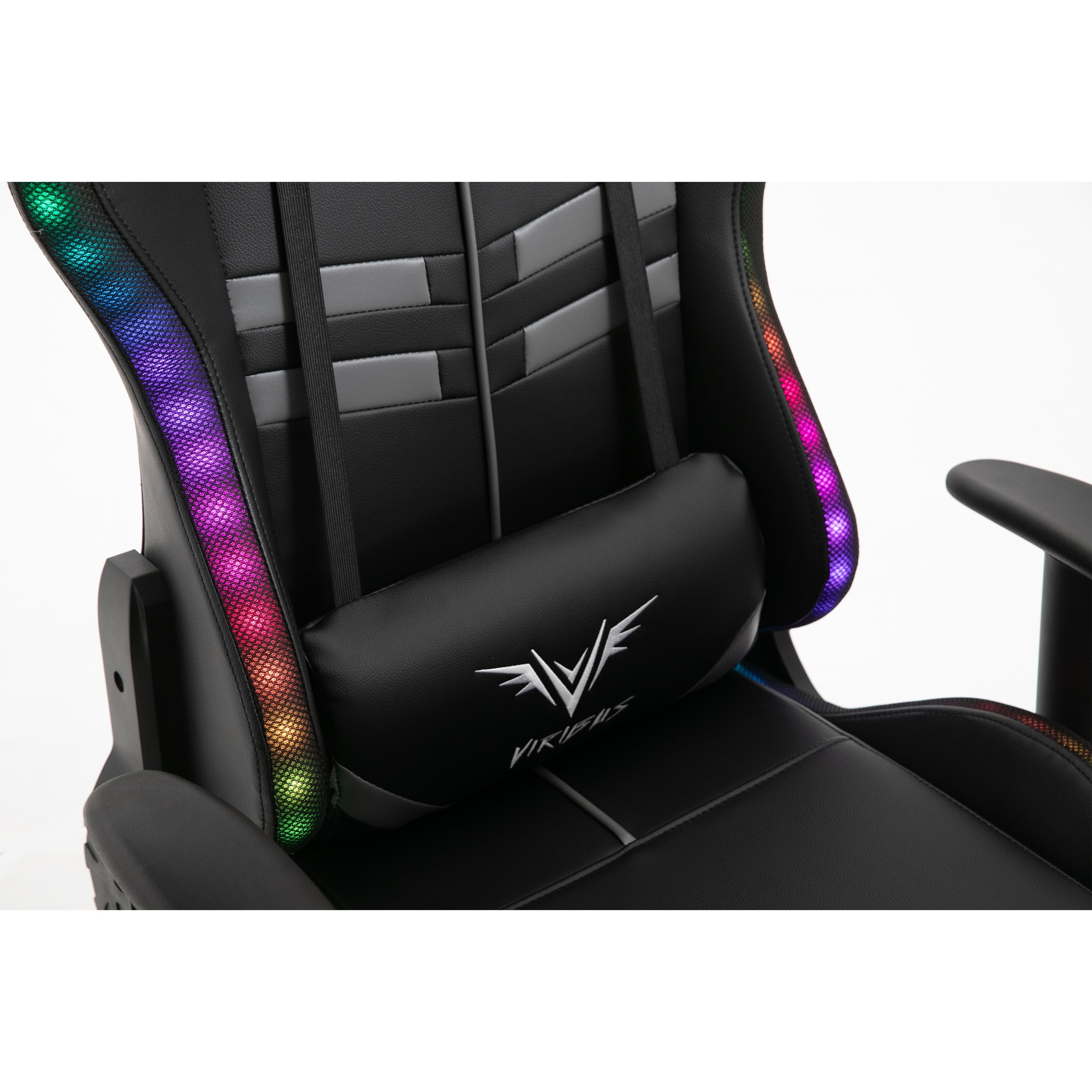 VIRIBUS X1 Office Gaming Chair with 12-Colour LED Lights ...