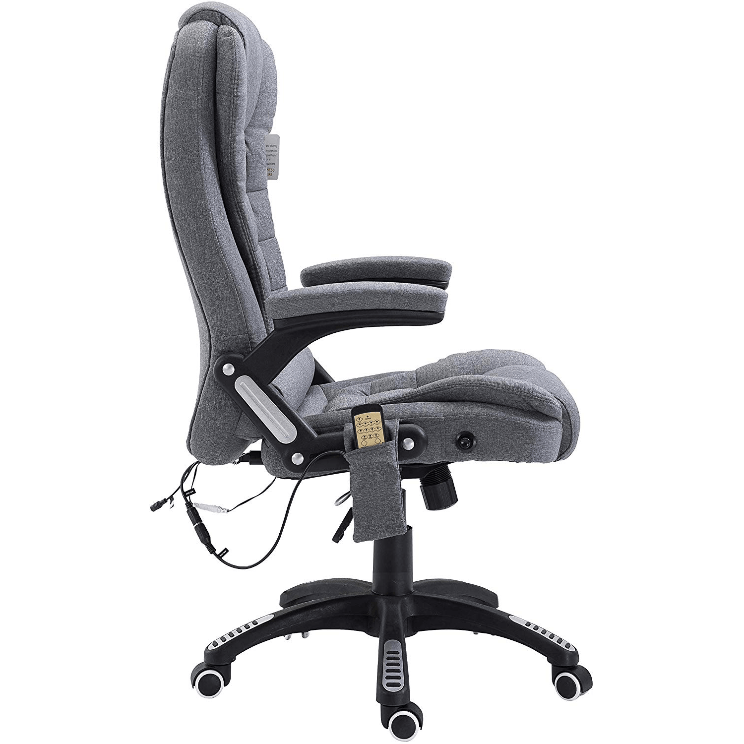 Executive Recline Padded Swivel Office Chair with Vibrating Massage Fu |  daals
