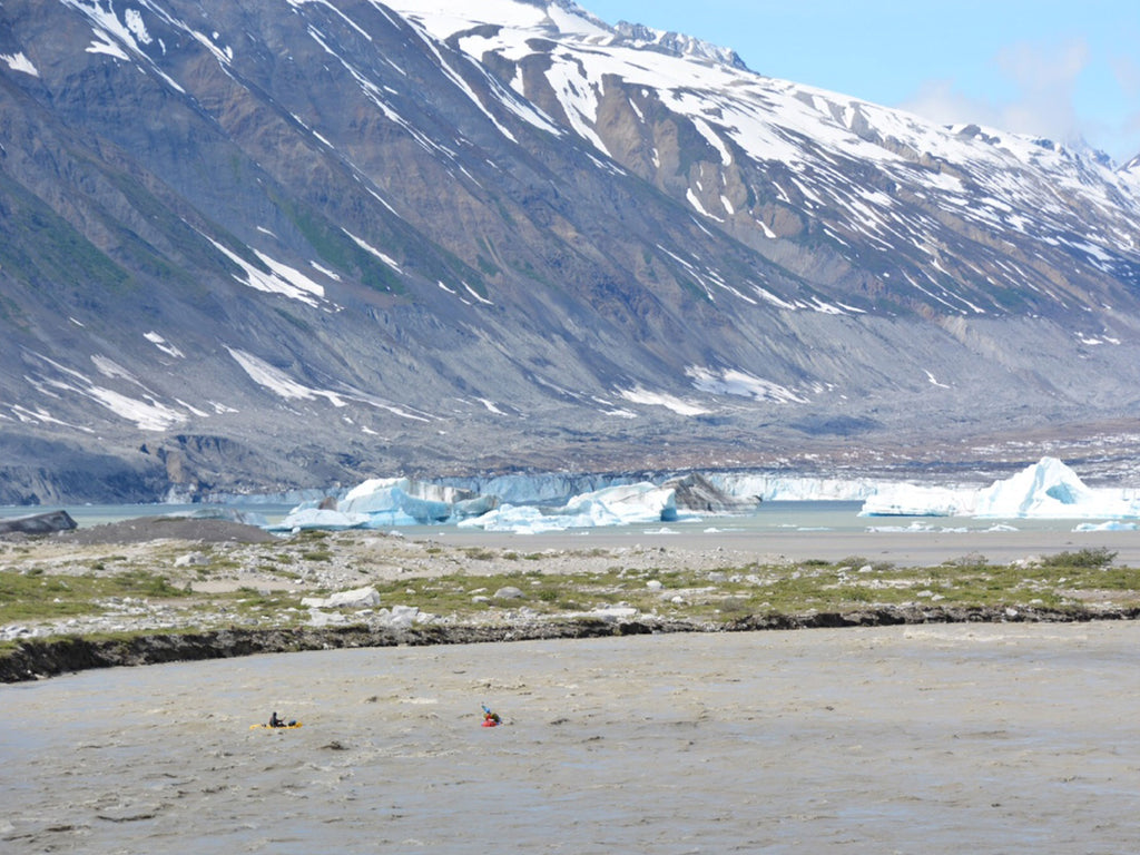 Ultralight packrafters witness melting glaciers