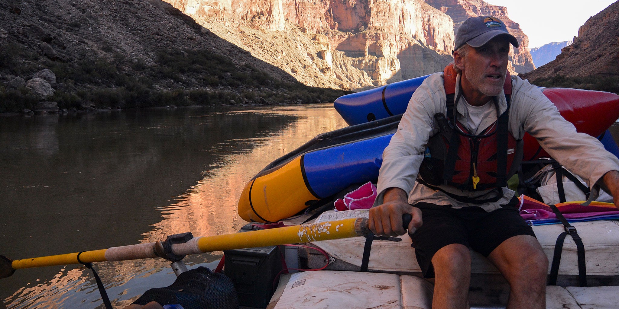 Brad Meiklejohn packrafting