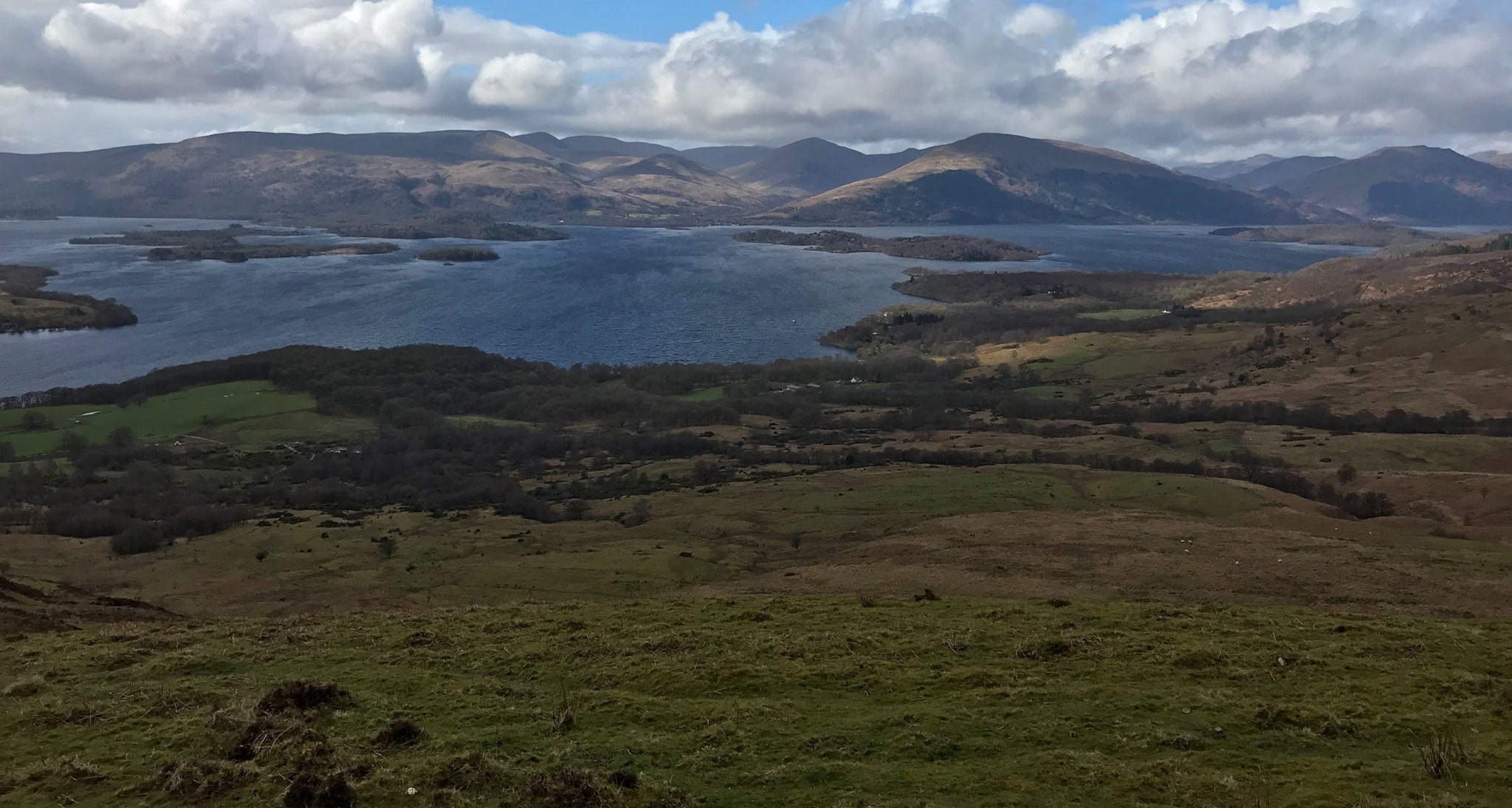 Scenic shot of the Scottish Highlands