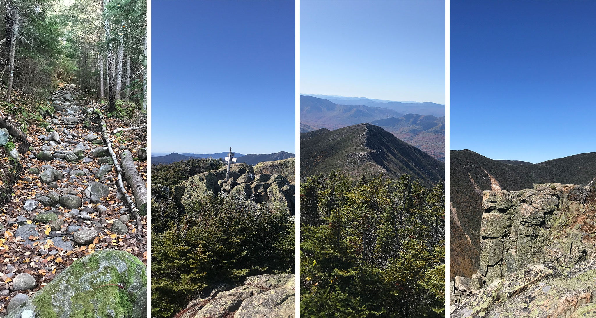 Rugged New England trails