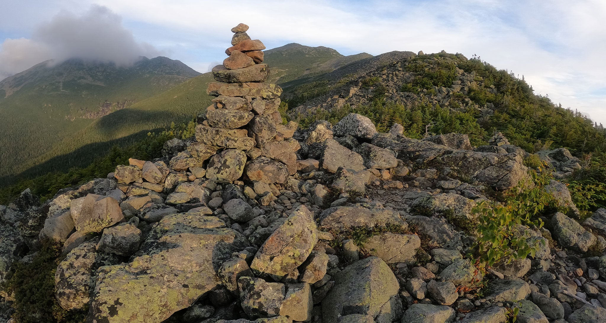 Cairn on the summit