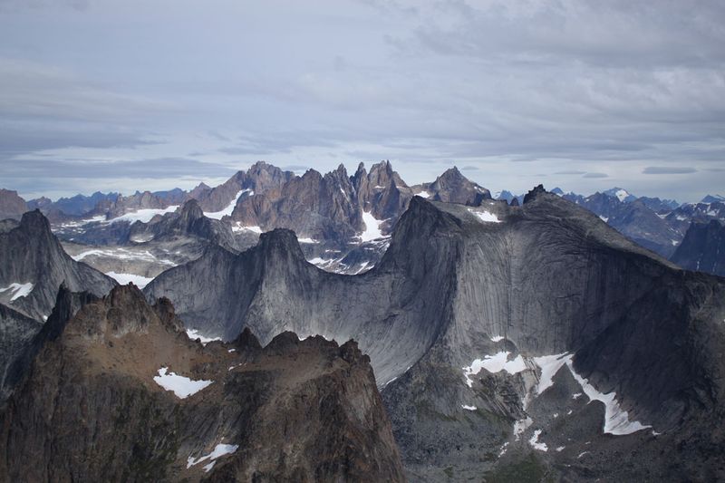 Dramatic mountain view