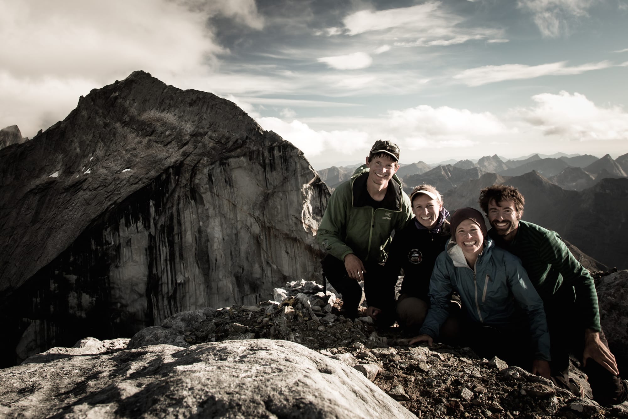 The Crew (from Left to Right): Ben Histand, Diana Johnson, Sarah Histand and Luc Mehl