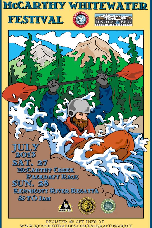 McCarthy Packrafting Festival Poster