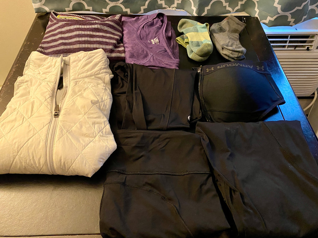 Clothes laid out