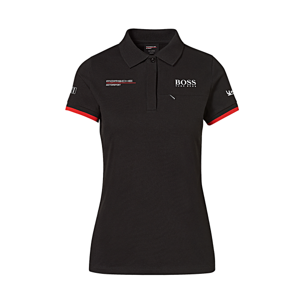 Porsche Driver's Selection Ladies Polo Shirt Hugo Boss (Black)- Motors ...