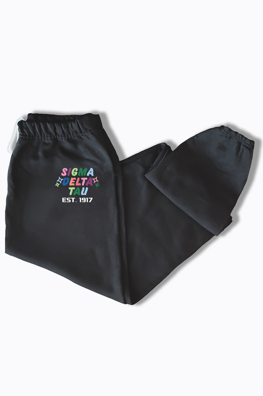 Black sweatpants - Sigma Delta Tau