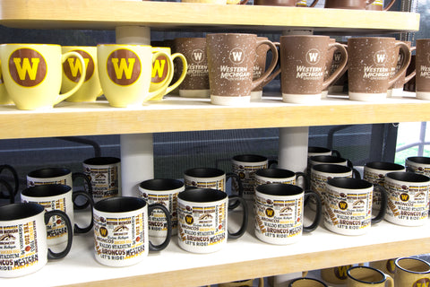 western michigan university promotional mugs
