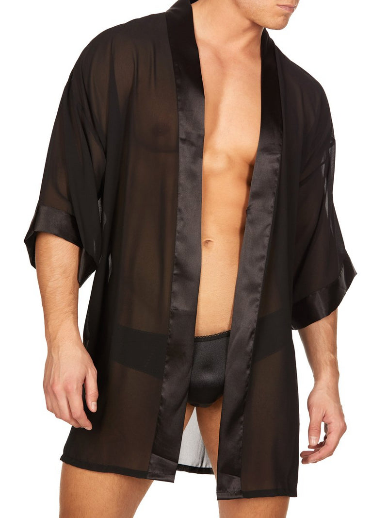 Mens Chiffon Robe Sexy Lingerie For Men Xdress Xdress Uk 7732