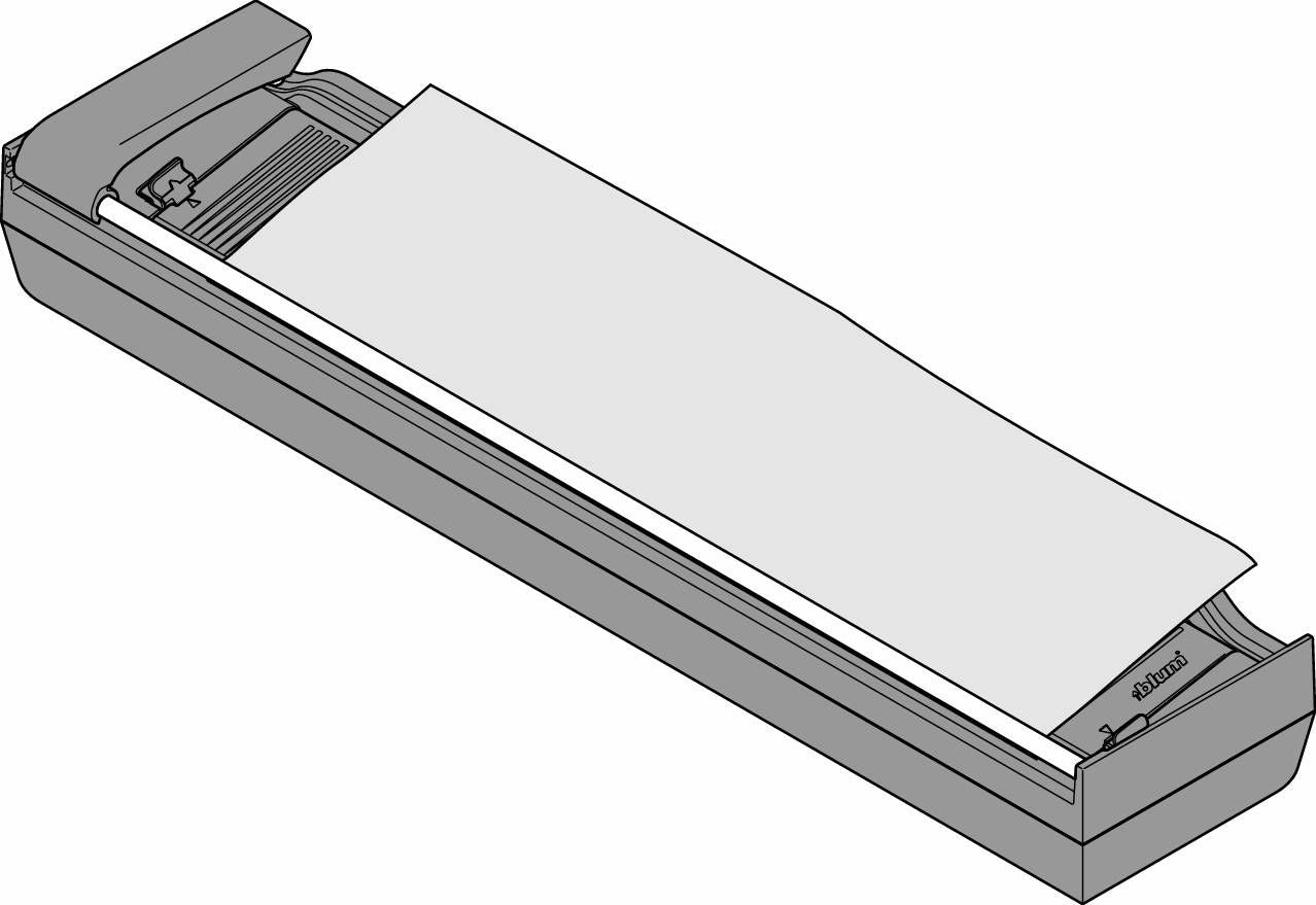 Ser cortador papel film plata Blum ambia-line (ZC7C0000