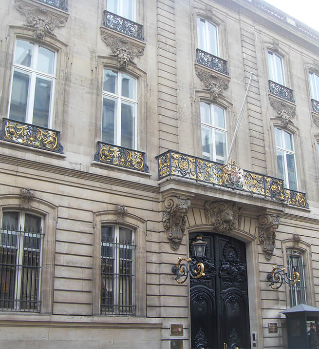 Embassy of United Kingdom in Paris
