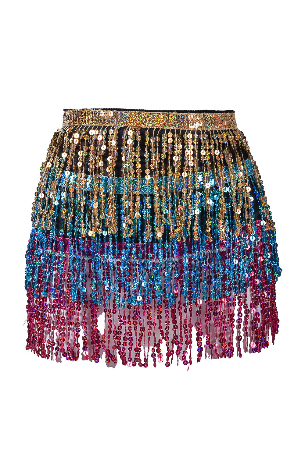 Holographic Tassel Sequin Skirt (8 Colors) – THE LUMi SHOP