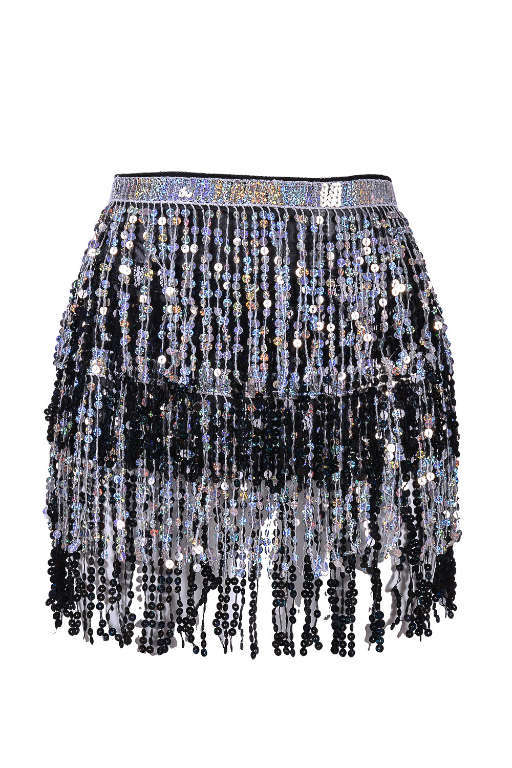 Holographic Tassel Sequin Skirt (8 Colors) – THE LUMi SHOP