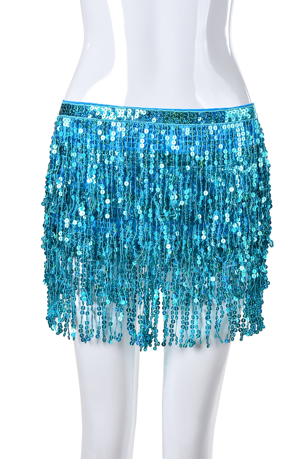 Holographic Tassel Sequin Skirt (8 Colors) – THE LUMi SHOP