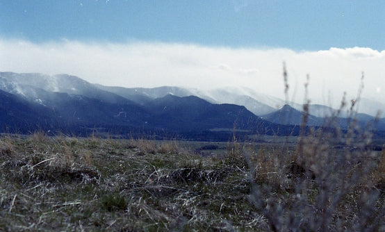 Mountain Range in Montana