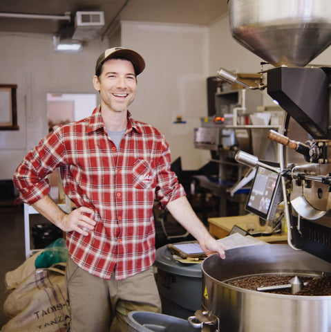 Scott Dorsch, Head Roaster for Aldea Coffee