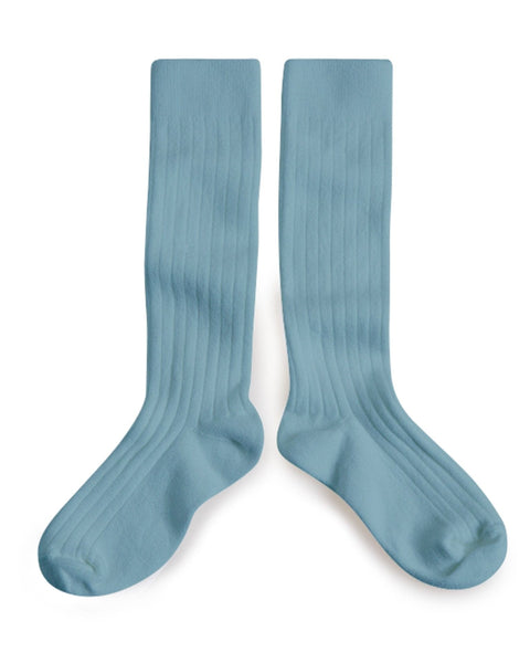 le haute socks in bleu azur – Little