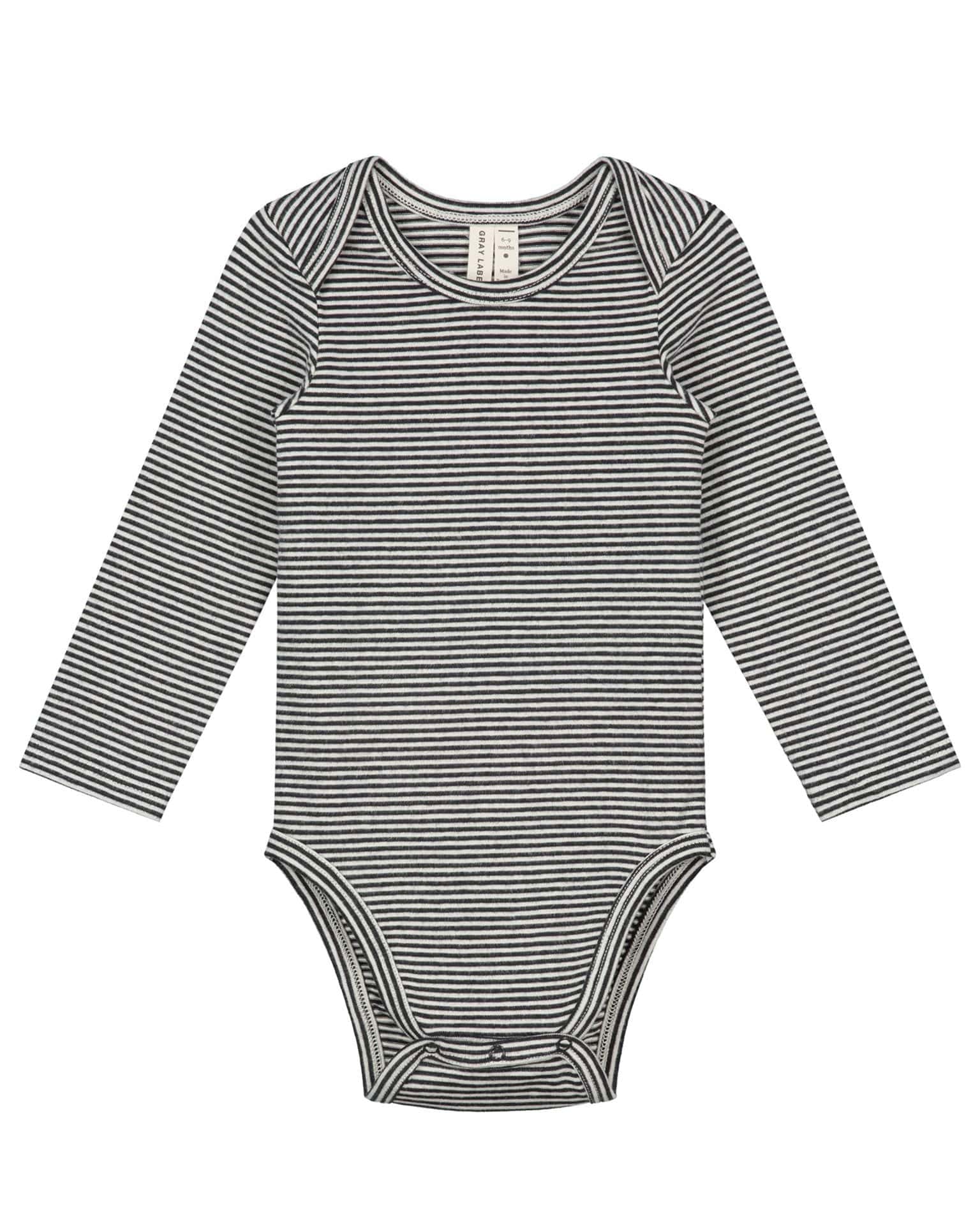 black long sleeve baby onesie