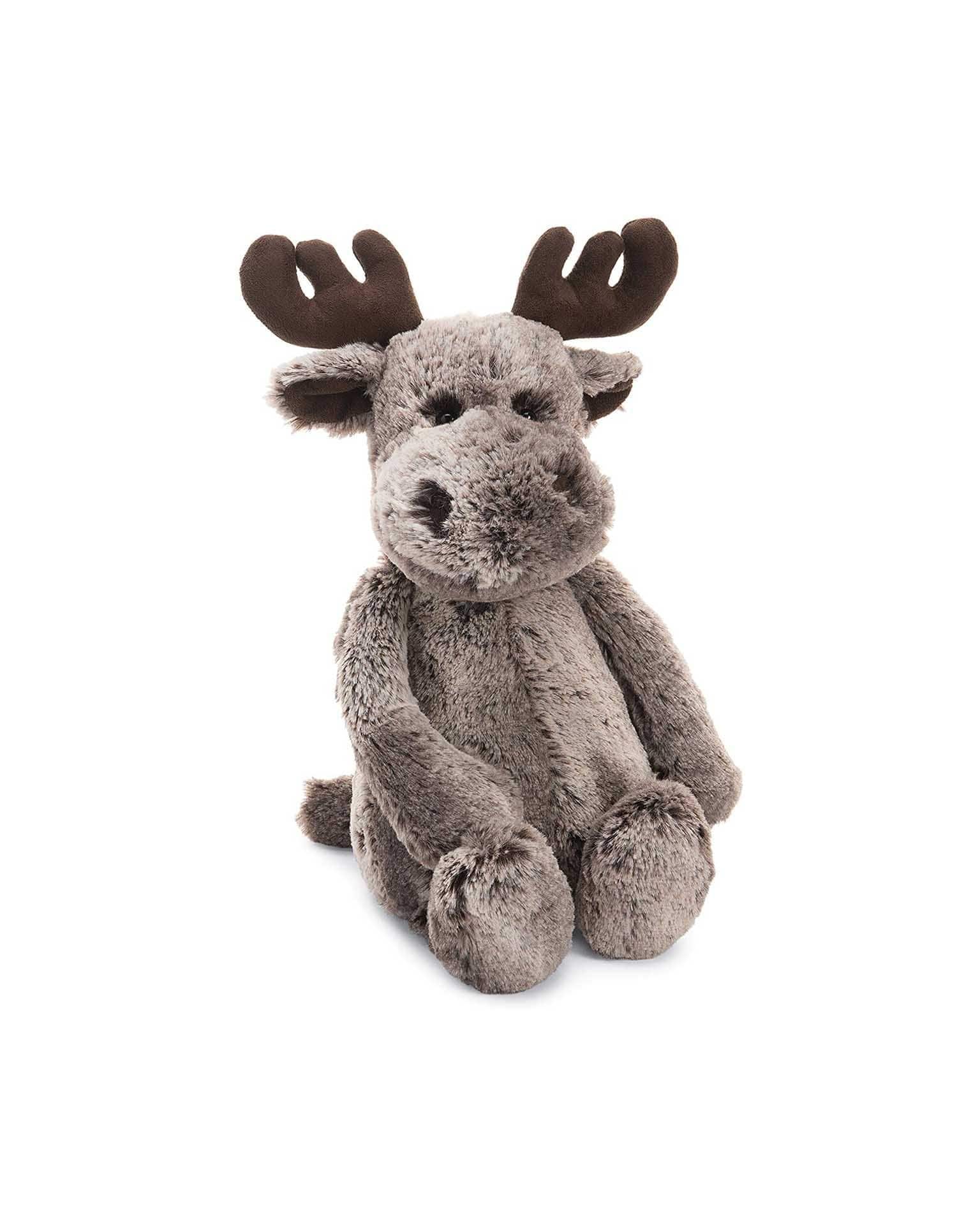 small stuffed moose